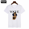 Women 2019 Summer Graphic Tee Shirt Femme Funny Princess Vogue Harajuku