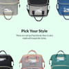 Multi-Functional Baby Bag with Expandable Baby Rack