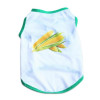 Summer Dog T Shirts with Cute Prints for Small Dogs