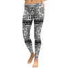 young feminino Leggings Lotus Mandala Flower Digigal design
 Leggins dj sports