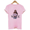 T Shirt Vogue Letter Harajuku Female T-shirt T Shirt Vogue Letter Harajuku Female T-shirt