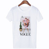 T Shirt Vogue Letter Harajuku Female T-shirt T Shirt Vogue Letter Harajuku Female T-shirt