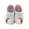 Winter Warm Home Women Fur Slippers Cute Fox Unicorn Bear Animals Indoor Cotton Ladies Slippers Soft Memory Foam Couples Shoes