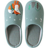 Winter Warm Home Women Fur Slippers Cute Fox Unicorn Bear Animals Indoor Cotton Ladies Slippers Soft Memory Foam Couples Shoes