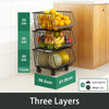 Kitchen Shelf Vegetable Floor Multi-layer Dish Rack