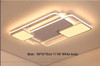 Double-square ceiling light fixtures