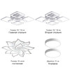 Modern Ceiling Lamp With RC App Control