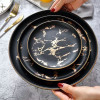 Marble Dinner Plates by SIA (Set of 3)