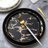 Marble Dinner Plates by SIA (Set of 3)