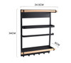 Towel Shelf Rack Organizer