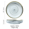 Luxury Marble Ceramic Bowl