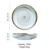 Luxury Marble Ceramic Bowl