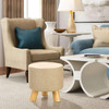 Nordic Round Pouffe Stool