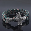 Viking Survival Paracord Bracelet (Thor's Hammer) Mjolnir