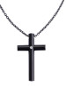 Solitaire Diamond Cross Pendant