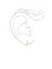 18kt Plated 12MM Hoop Earrings