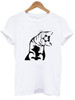 Tilt-Head Cat Mom T-shirt