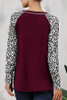Leopard Print Urban Tie Front T-Shirt