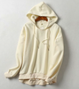 Drop Shoulder Drawstring Solid Hoodie