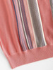 Striped V Neck Knit Sweater Vest