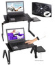 Adjustable Ergonomic Portable Aluminum Laptop Desk - Table Desk Stand With Mouse Pad