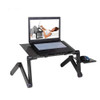 Adjustable Ergonomic Portable Aluminum Laptop Desk - Table Desk Stand With Mouse Pad