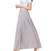 Pleated Chiffon Maxi Skirt, Modest Skirts