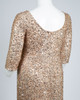 Adrianna Papell Sequin Mermaid Modest Evening Gown Dress (Plus Size)