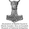 Larger Öland Mjolnir - Bronze