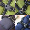 Large Pet Dog Jacket With Harness Winter Warm Dog Clothes for Labrador Waterproof Big Dog Coat Chihuahua French Bulldog Outfits