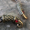 Bronze Raven Torc - Extra Heavy Braid