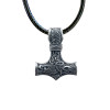Hollow Back Mjölnir - Sterling Silver