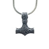 Hollow Back Mjölnir - Sterling Silver