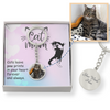 Personalized Cat Keychain Custom Photo & Engraving Gifts For Cat lovers