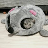 Cat Cave Bed Mouse Shape Cat House With Removable Cushion Waterproof Bottom Cat Cave Bed Mouse Shape Cat House With Removable Cushion Waterproof Bottom