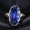 Luxury Mystic Topaz Silver Ring Luxury Mystic Topaz Silver Ring