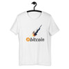 Bitcoin Rocket Moon T-Shirt