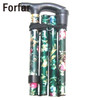 92cm Folding T Handlebar Walking Safety Stick Magic Cane Aluminium Alloy For Elderly Telescopic Trekking Hiking Poles Cane