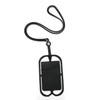 Mobile phone silicone lanyard necklace card clip sets DIY