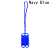 Mobile phone silicone lanyard necklace card clip sets DIY