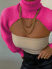 Women's Turtle Neck Knitted Sweater