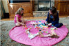 Waterproof Portable Kids Toy Storage Bag and Play Mat