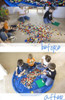 Waterproof Portable Kids Toy Storage Bag and Play Mat
