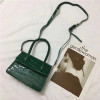 Mini Small Square Crocodile Pattern Messenger Bags