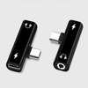 USB Type-C to 3.5mm With Charging Port Adapter Compatible with all ANDROID phones
