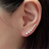 6 LINE EARRINGS (1 PAIR)