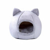 Cozy Plush Cat Cave
