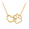 Heart and Paw Necklace
