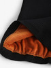 Fleece Lined Ribbed Knit Slim Tank Top