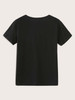 Letter And Crown Print Tee